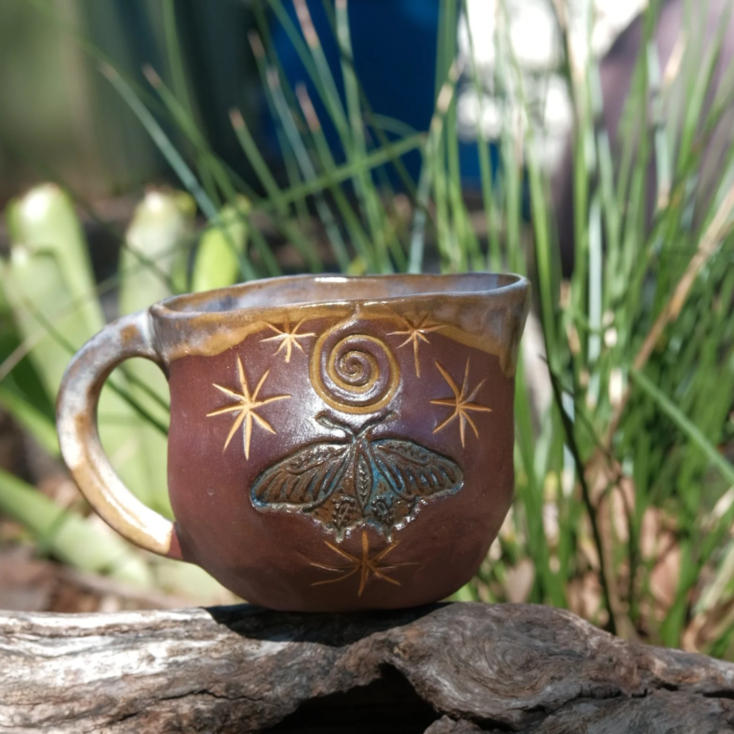 Star Blessing Moth Mug