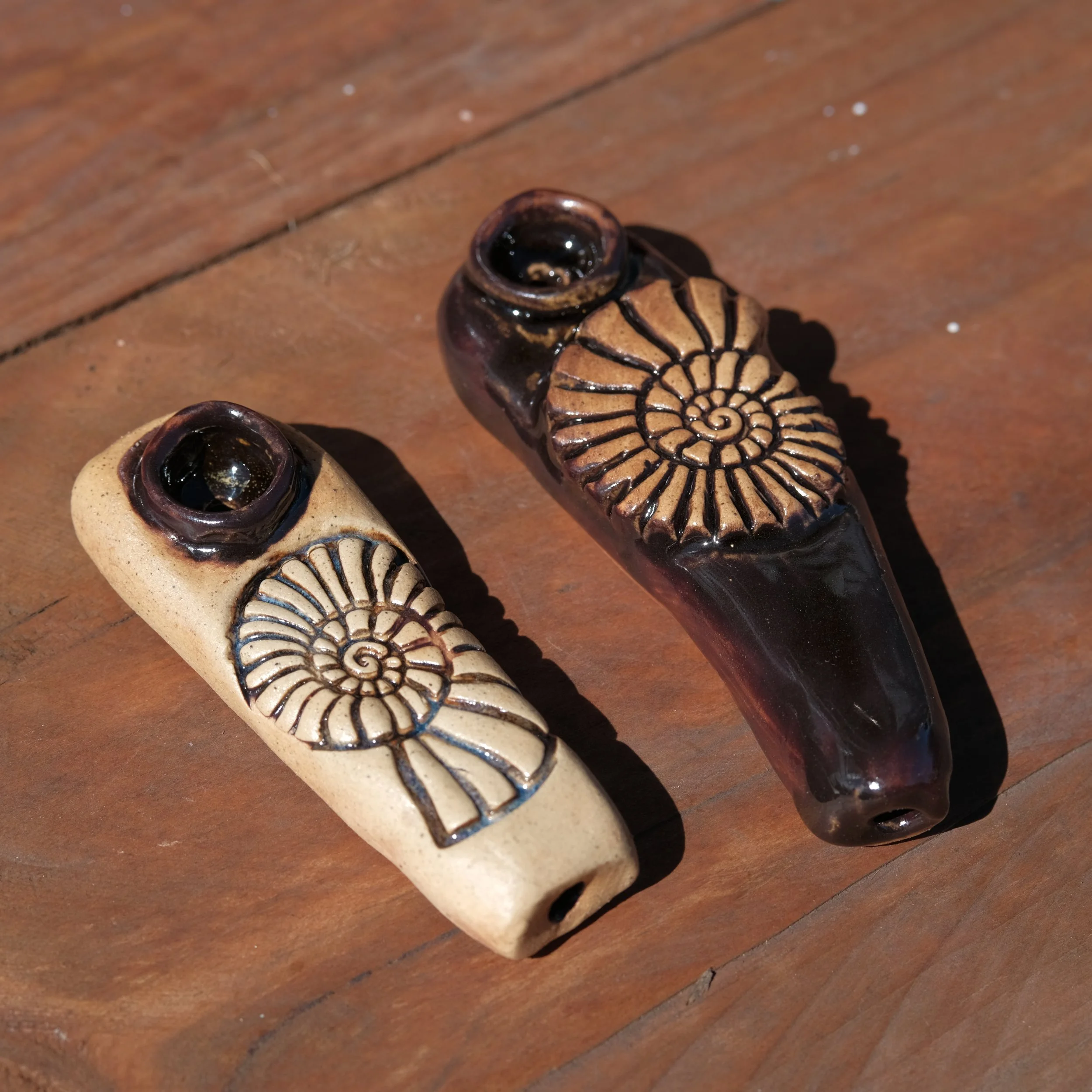 Ammonite Sculptural Pipes