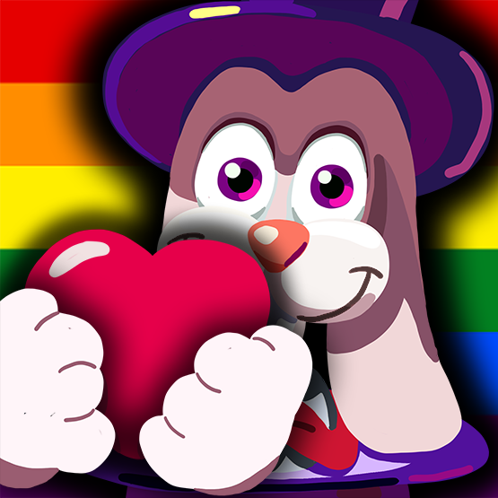 For this redrawn emote I tried a bit more of a block-shading style that I think came out really cute! If you like this style I'd be excited to work in it or similar styles more in the future!