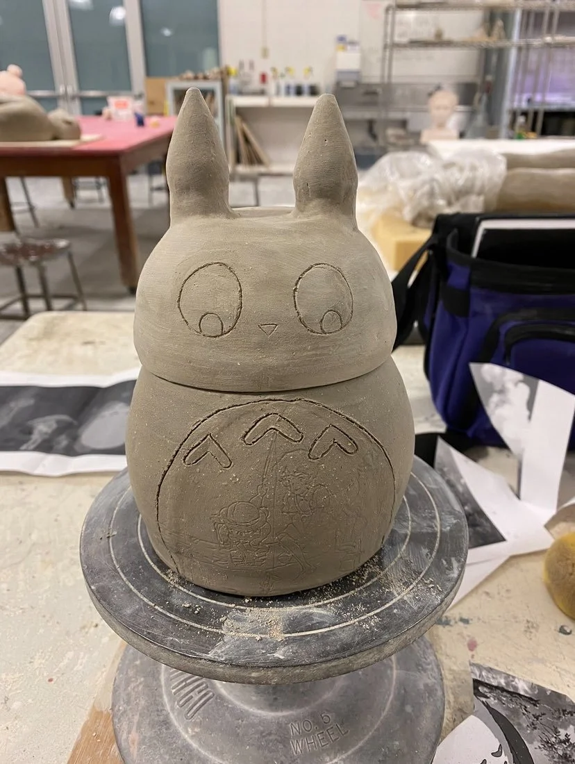 This totaro was supposed to encase the previous small one!