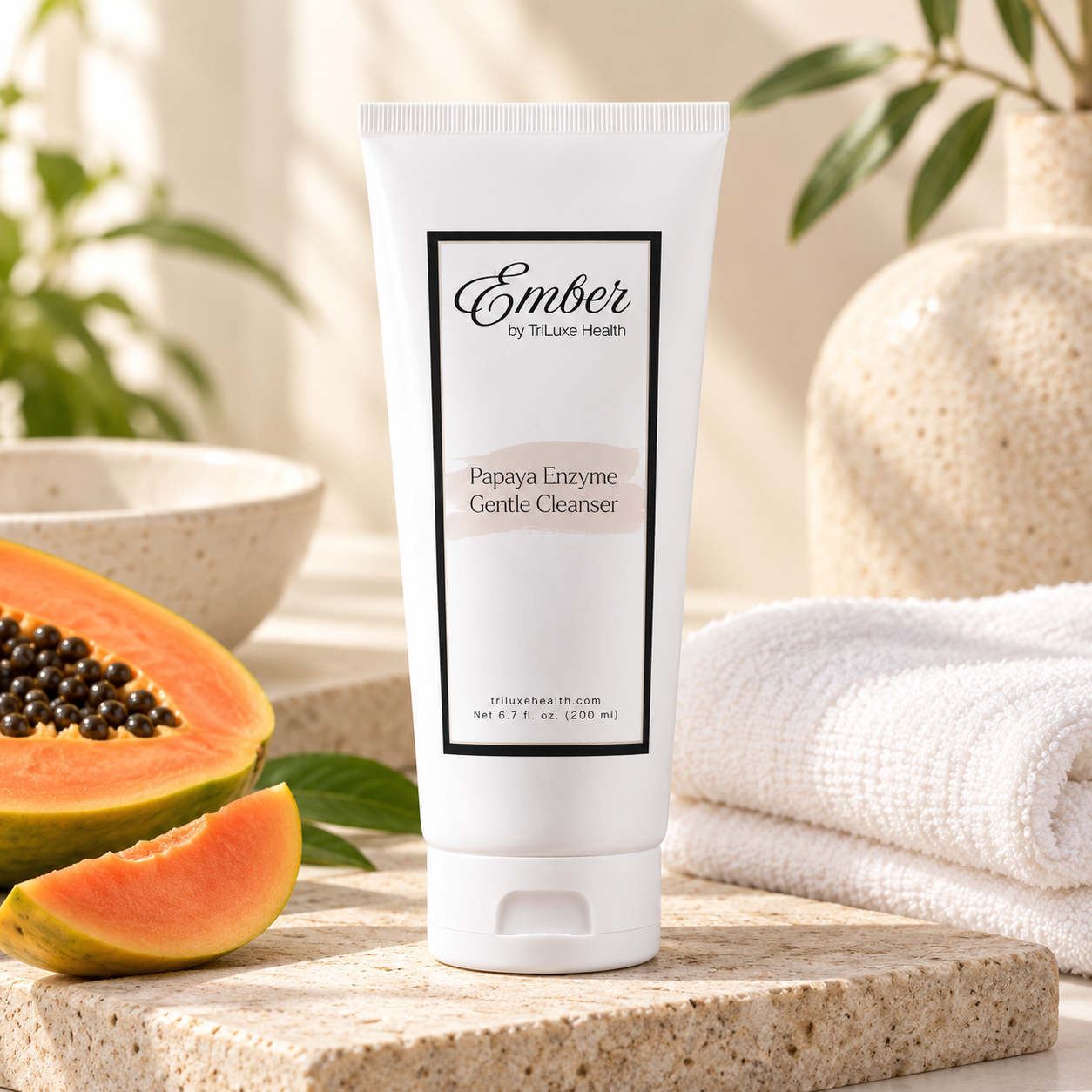 Ember Papaya Enzyme Gentle Cleanser