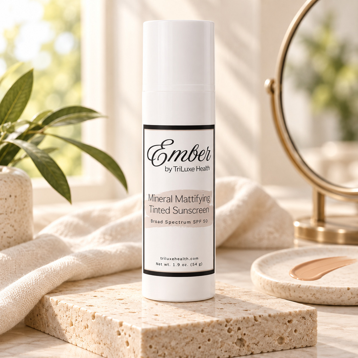 Ember Mineral Mattifying Tinted Sunscreen SPF 50