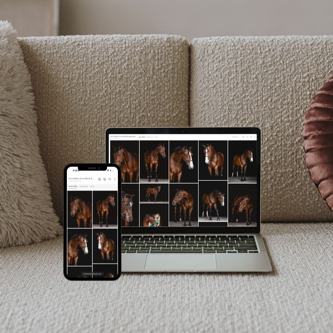 Mockup black background gallery