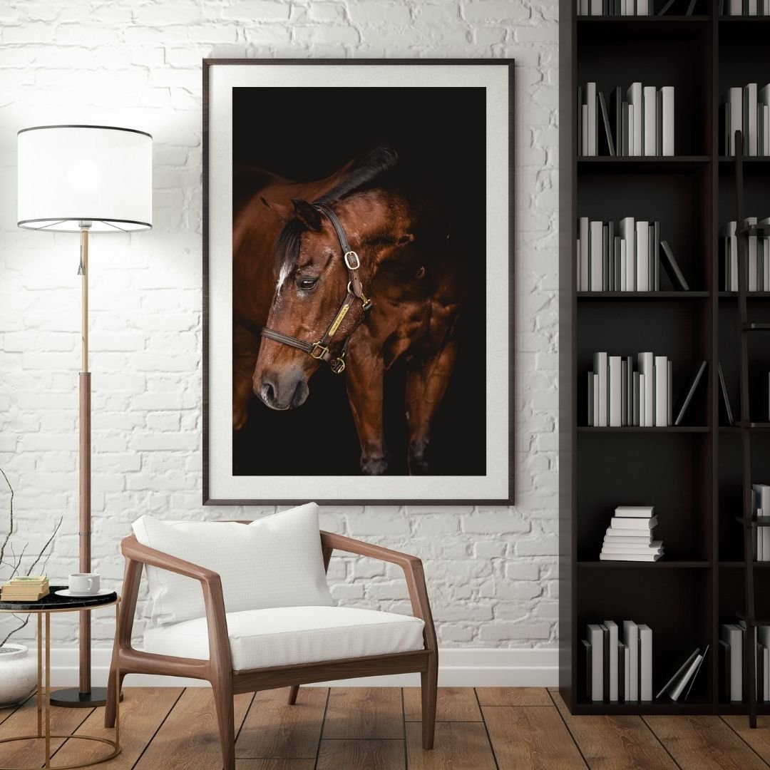 Fine art mockup for Fran B Media