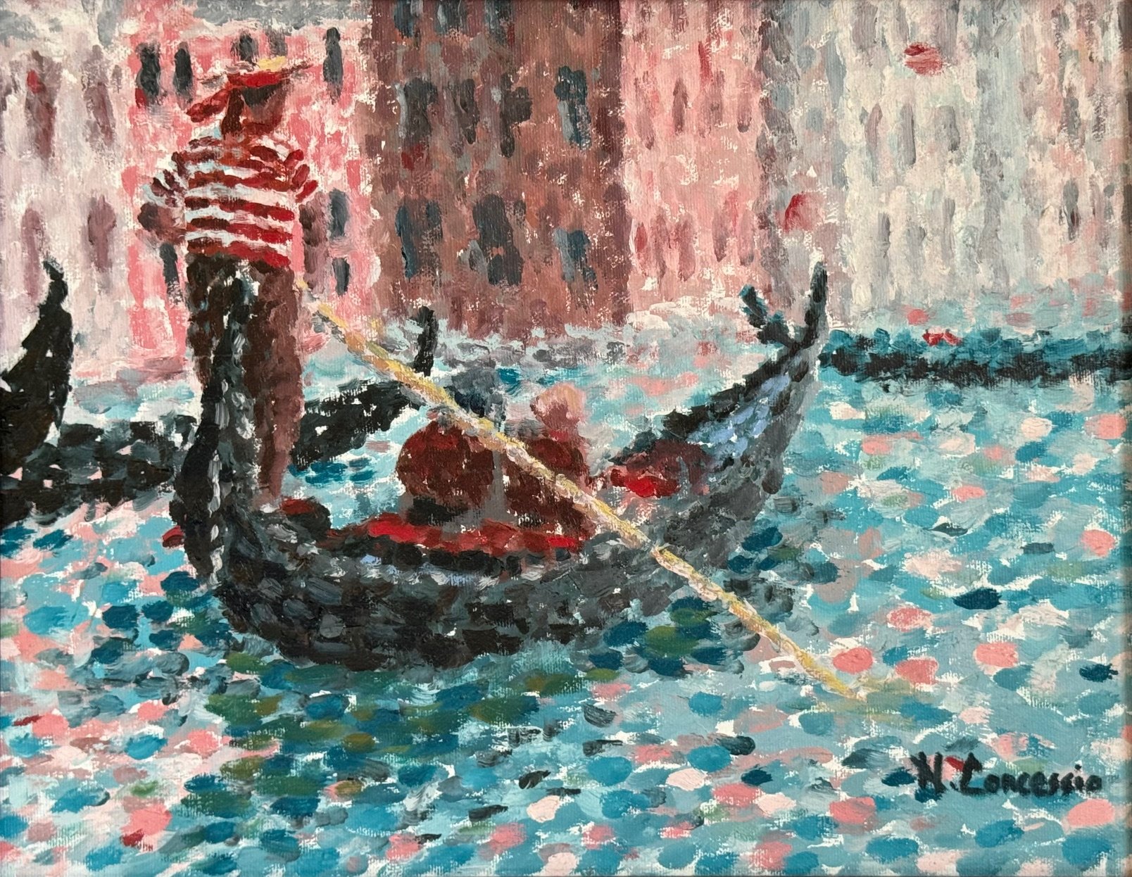 REFLECTIONS OF US_12x16in_oil on canvas_2016