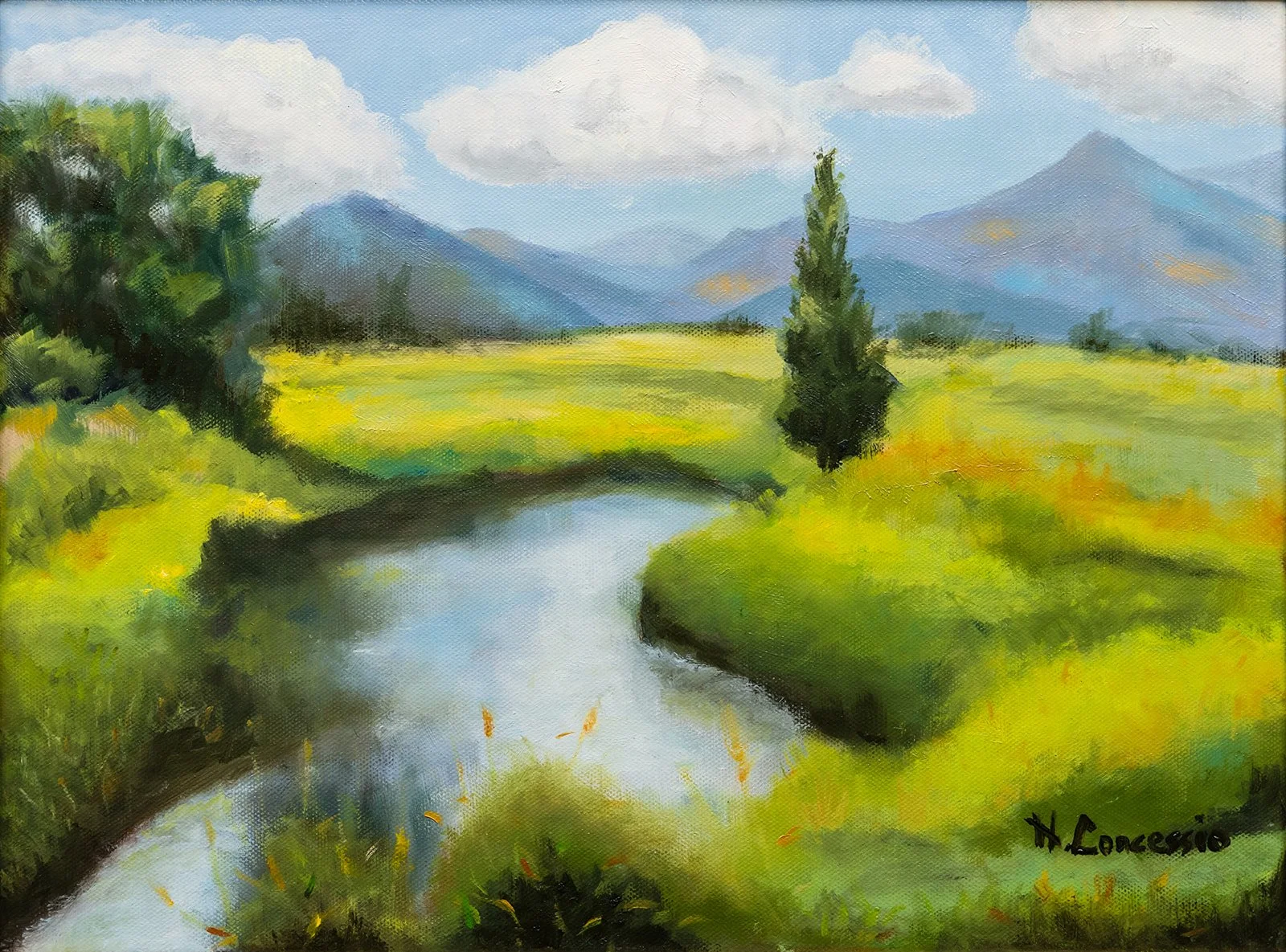 A CALM THAT REMAINS_ 12"x16"in_oil on canvas_2024