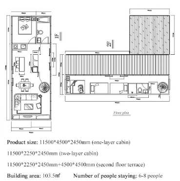 Villa Stacked (Two Floors): 2-3 Bedrooms