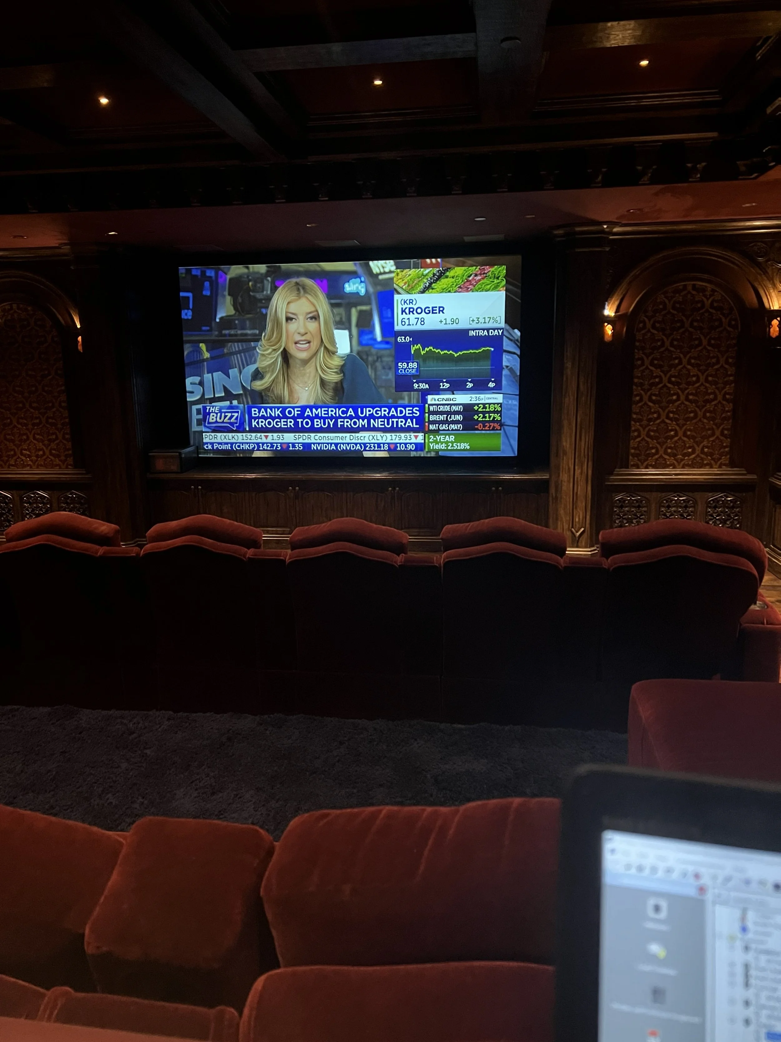 Set-up of home theater