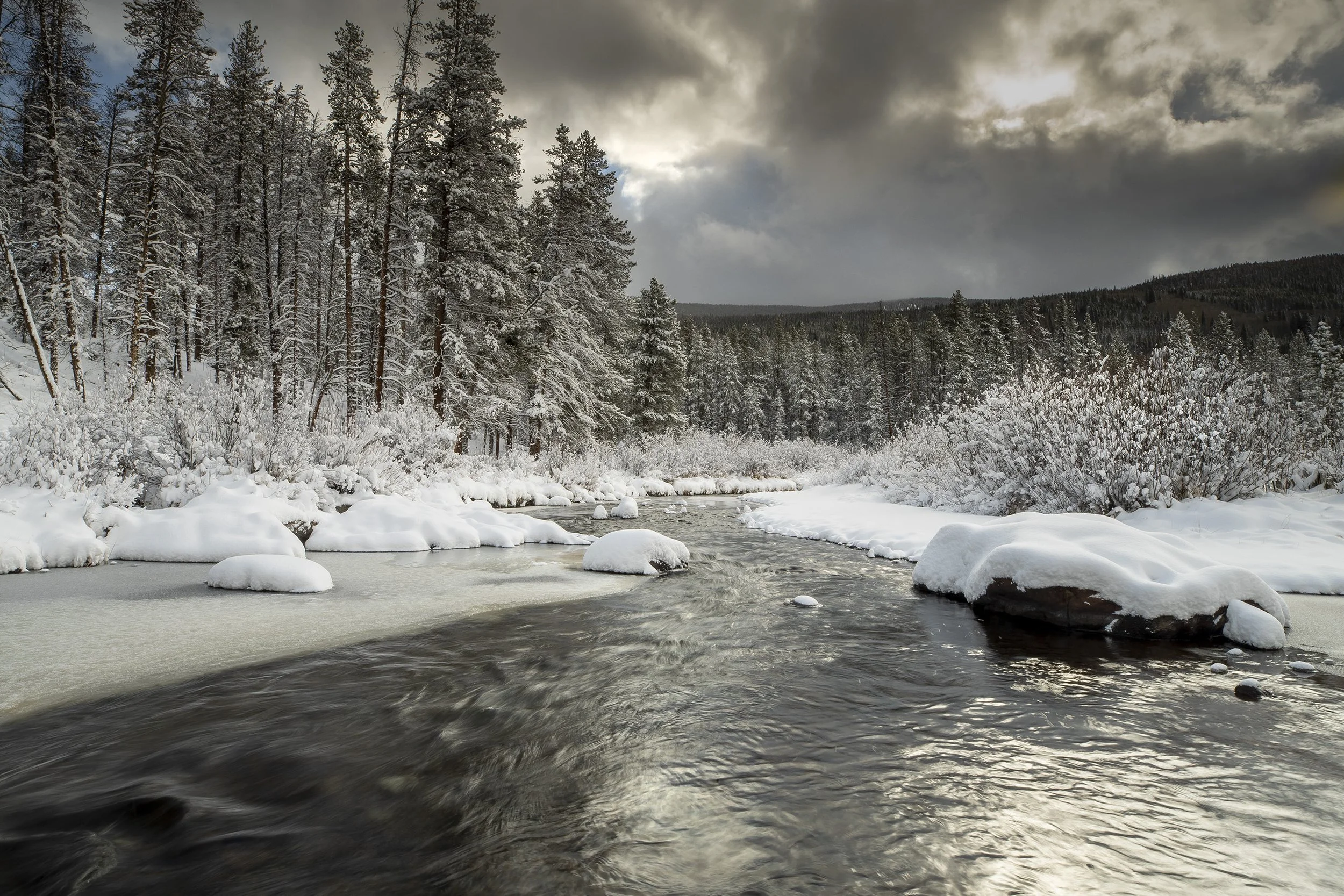 CLEARING STORM IN EARLY WINTER