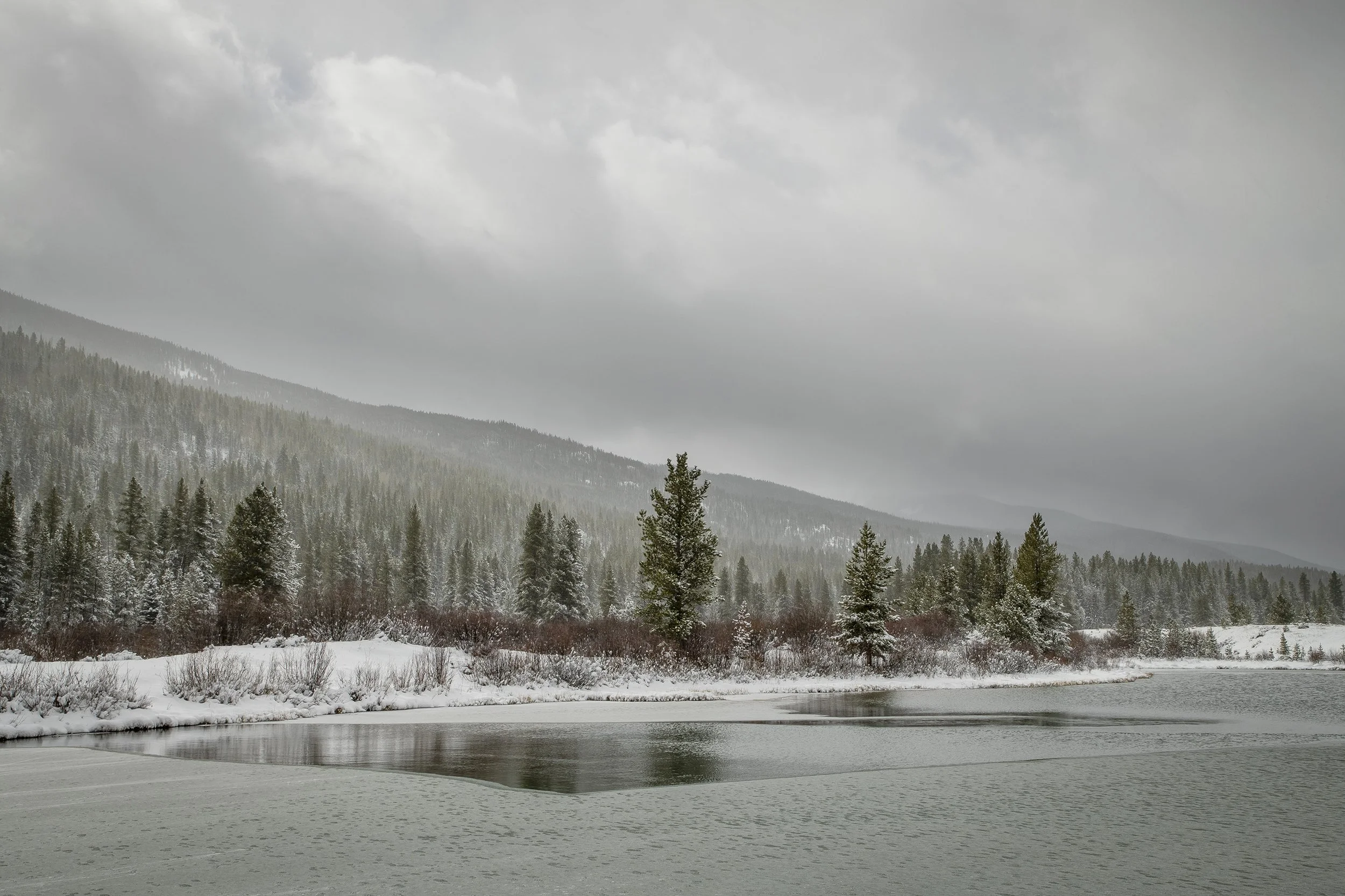 CLEARING STORM IN EARLY WINTER