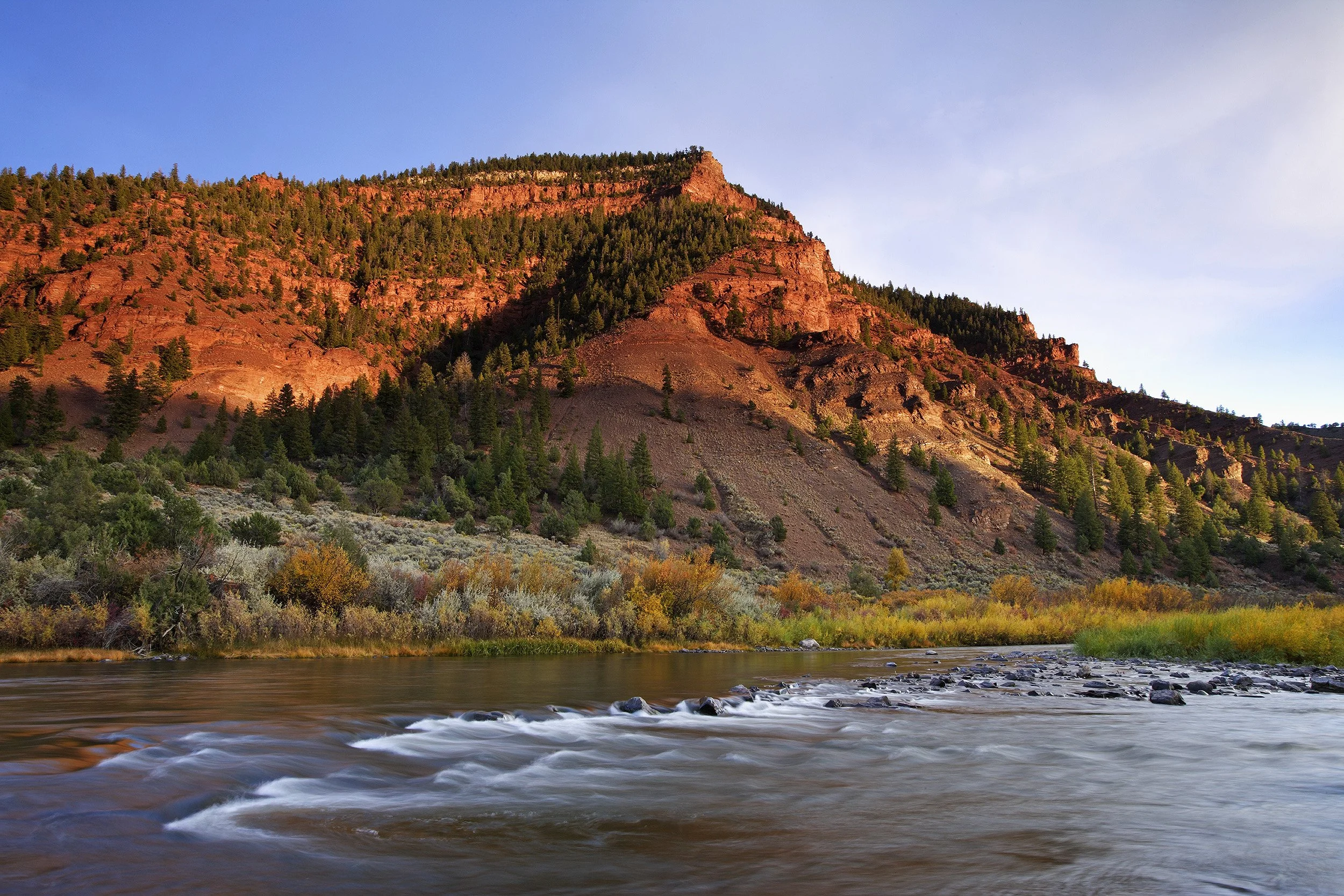 EAGLE RIVER THROUGH RED CANYON 