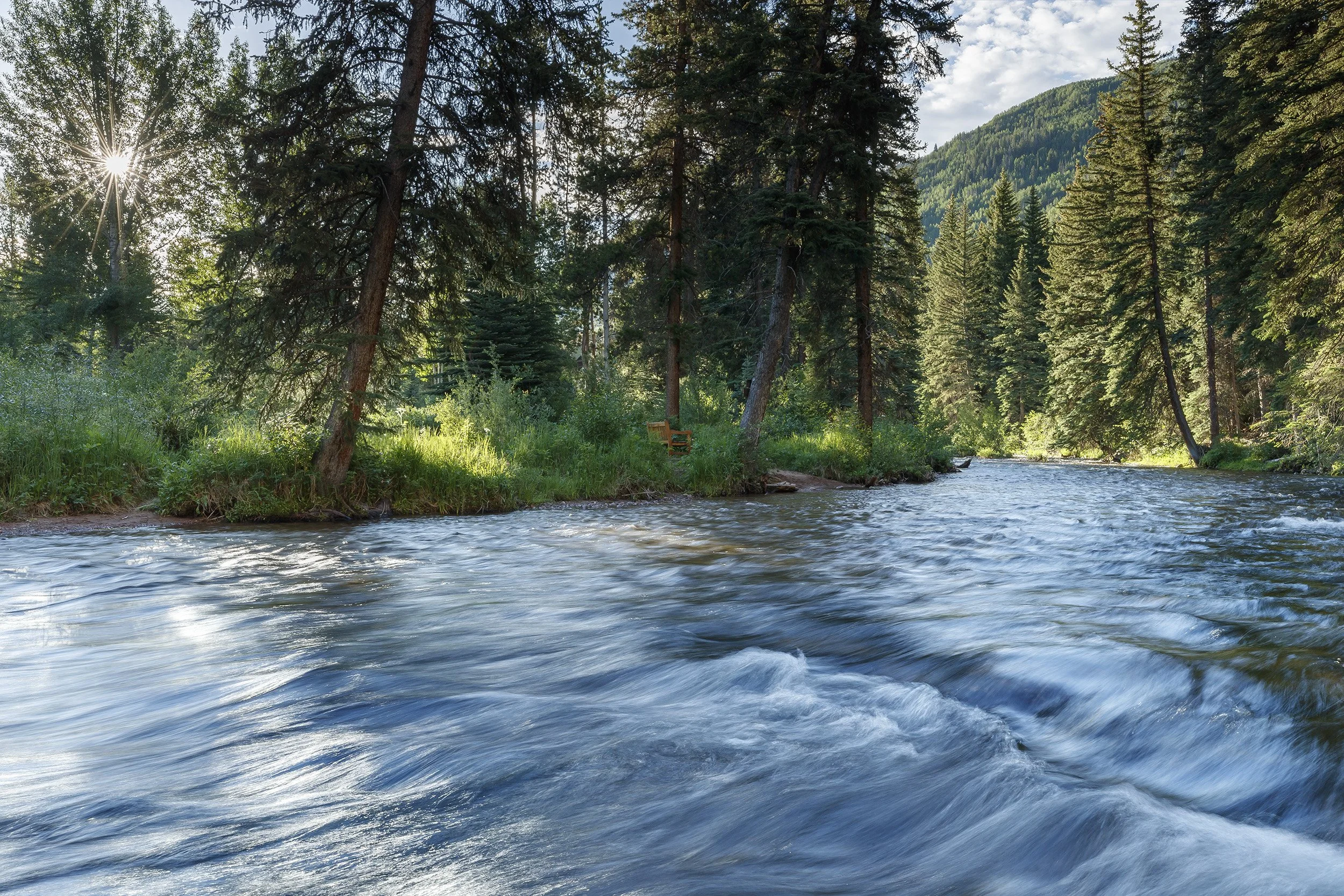 GORE CREEK NEAR FORD PARK, VAIL