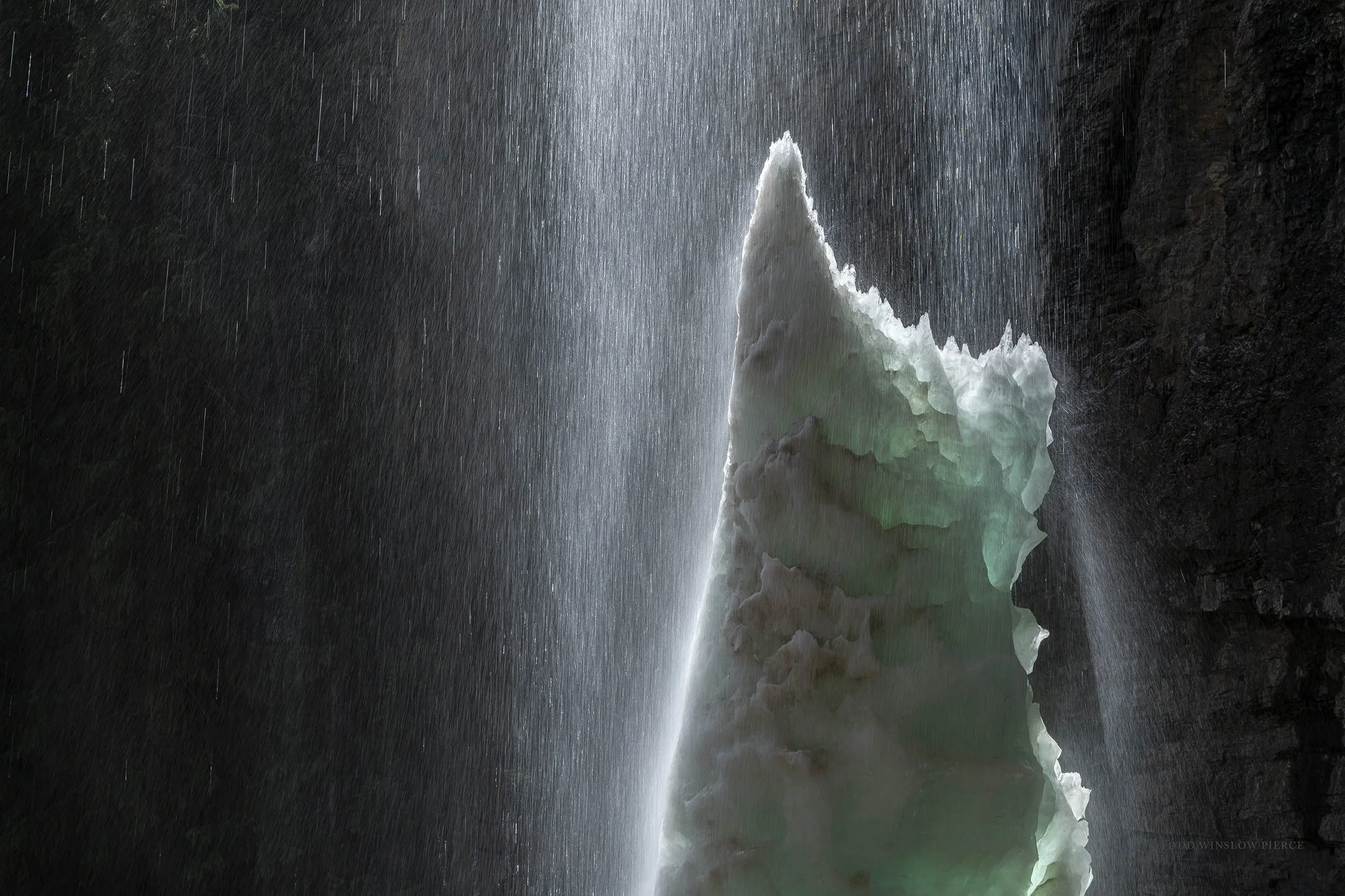 ICEFALL REMNANT, EAST VAIL 
