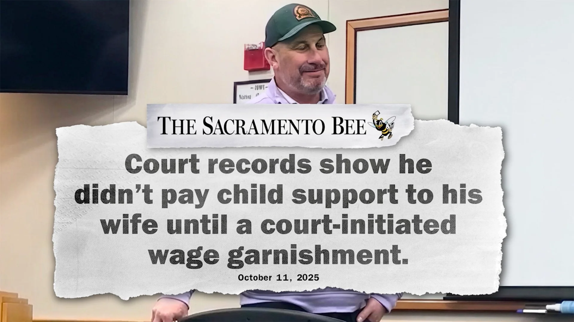 Assemblyman Heath Flora’s answer to a year of unpaid child support