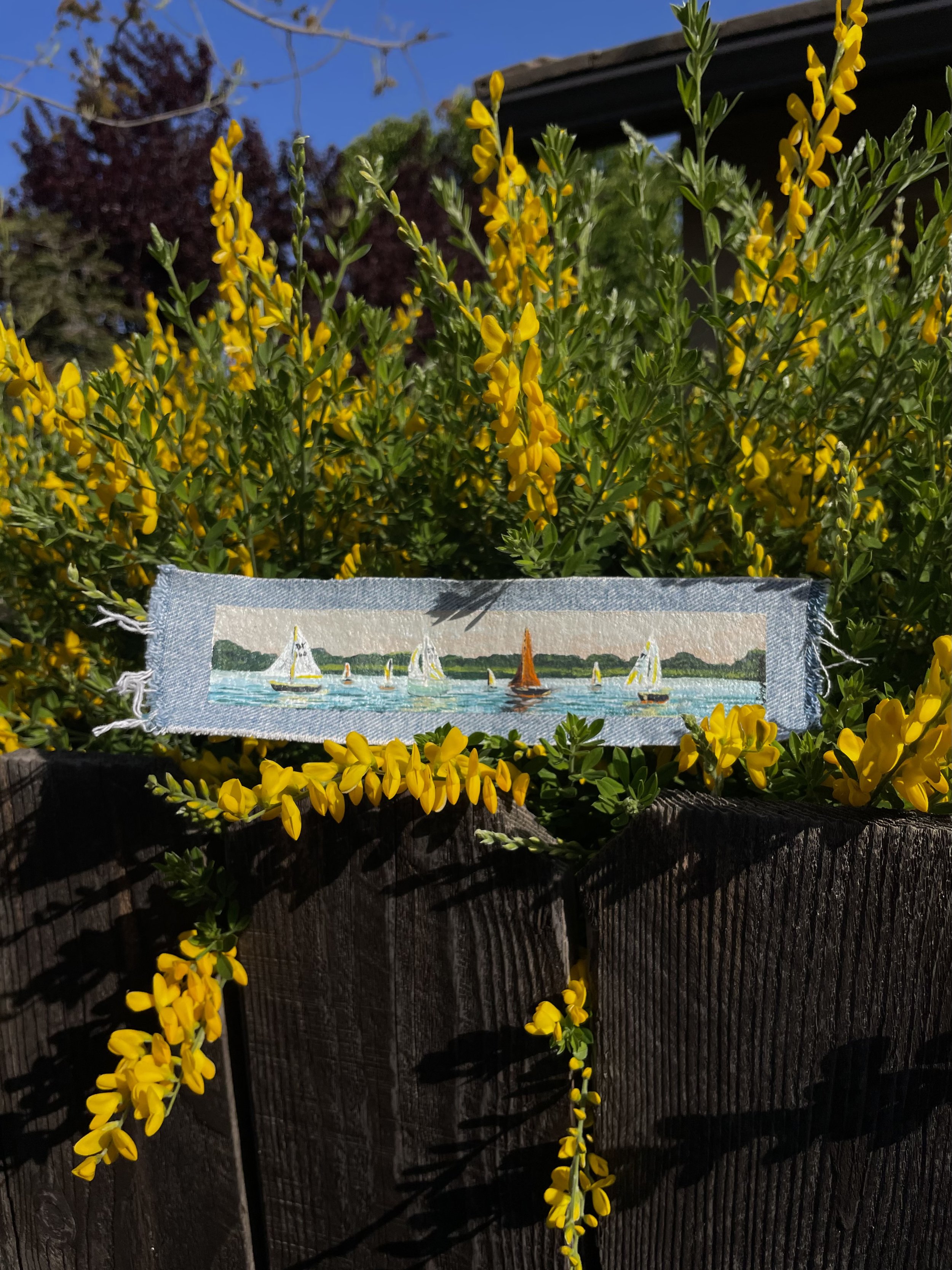 Painted Bookmarks