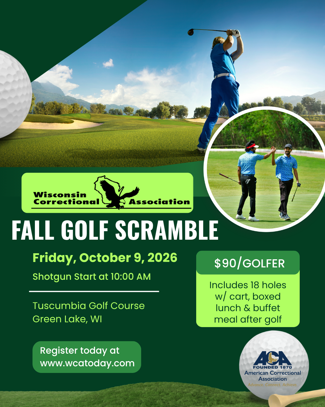 Annual FALL Golf Scramble 