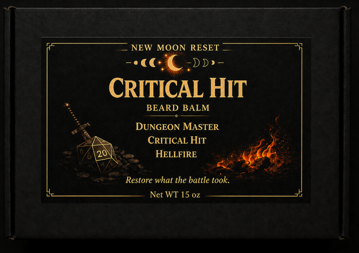 Critical Hit Box - Beard Balm