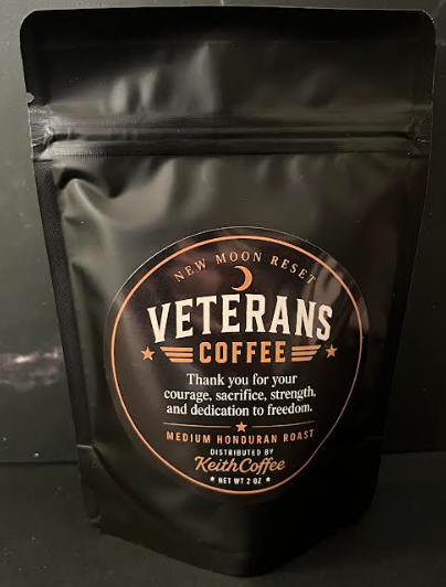 Veterans Coffee -Fresh Roasted – Honduran Medium Roast – Net WT 2 oz