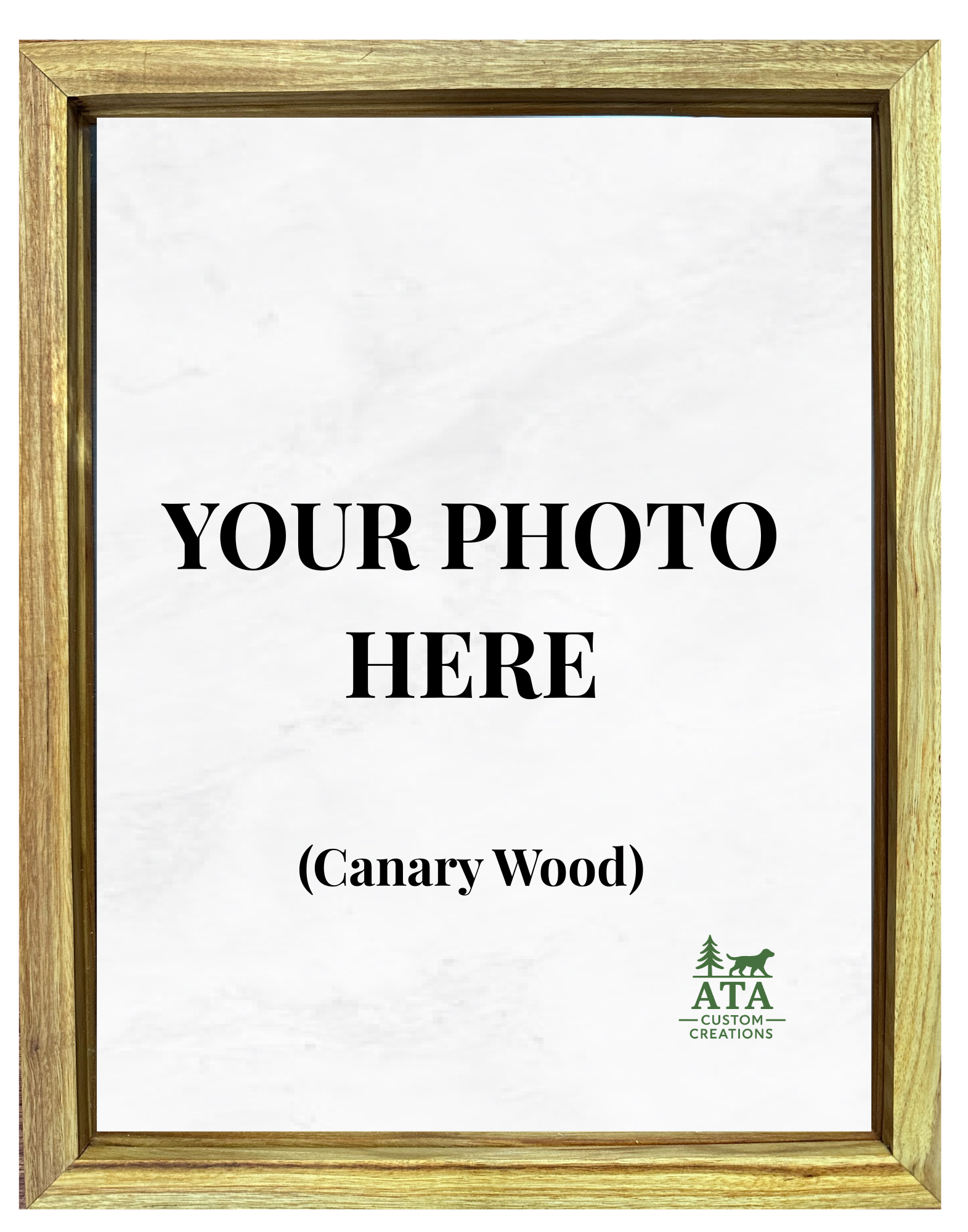 Custom Framed Print - Premium Hardwood Frame