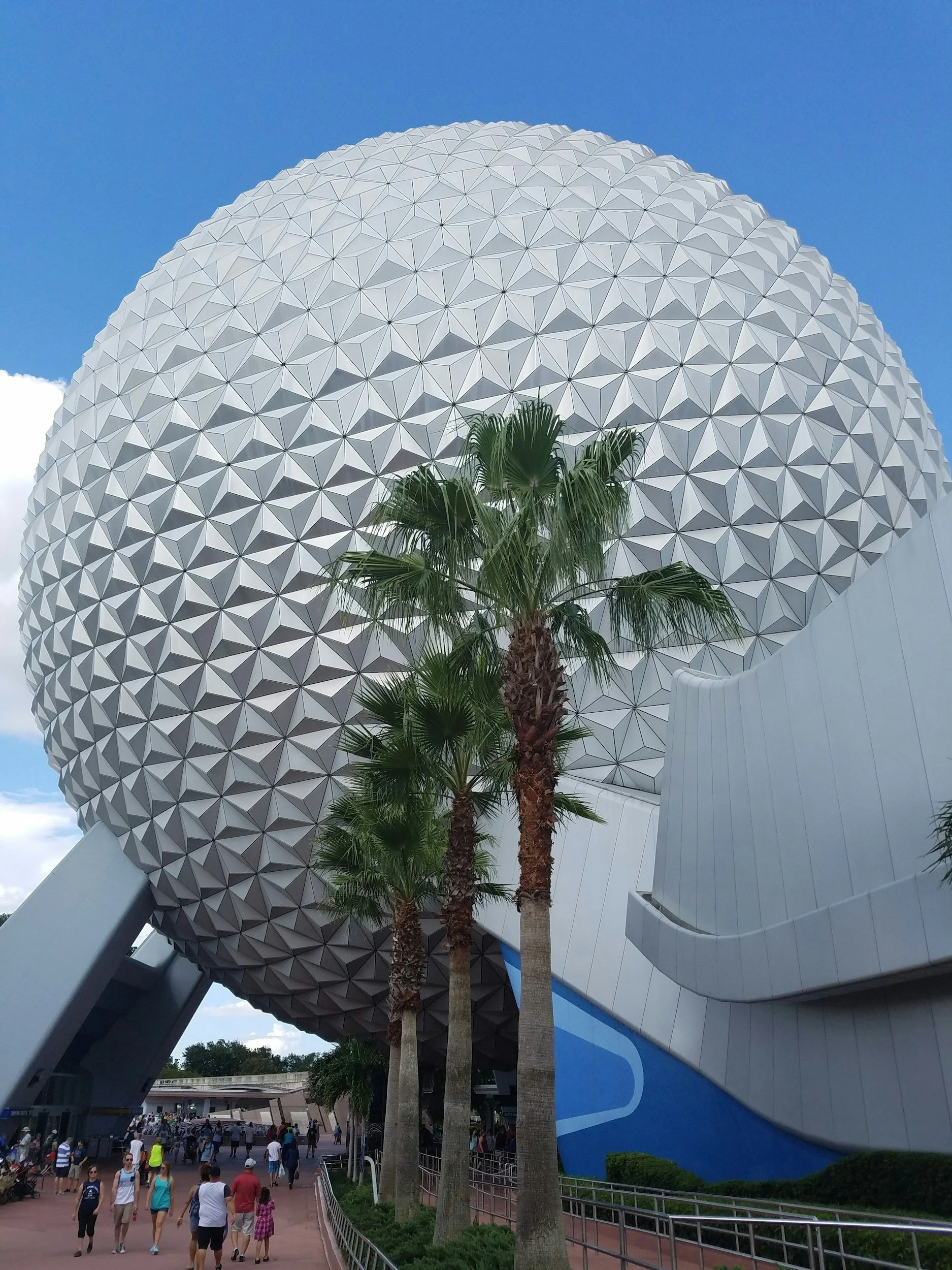 Spaceship Earth at EPCOT, a popular park for guests renting Disney Vacation Club villas.