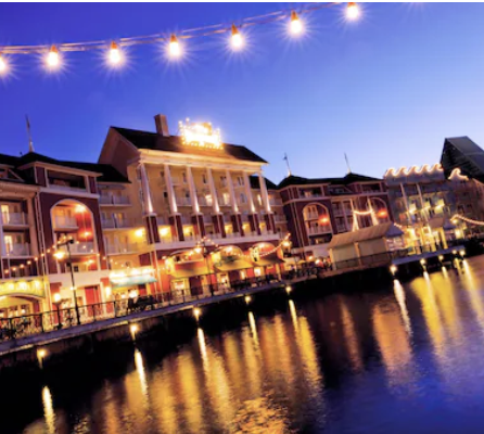 Exterior view of Disney's Boardwalk Villas | DVC Marketplace Rentals and Resales