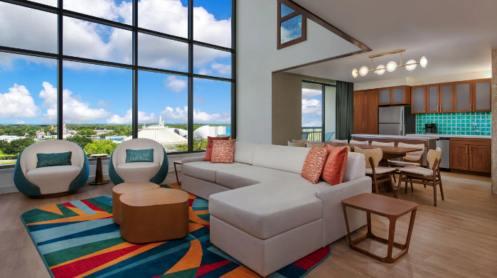 Disney's Bay Lake Tower Grand Villa Overlooking Magic KingdomRental