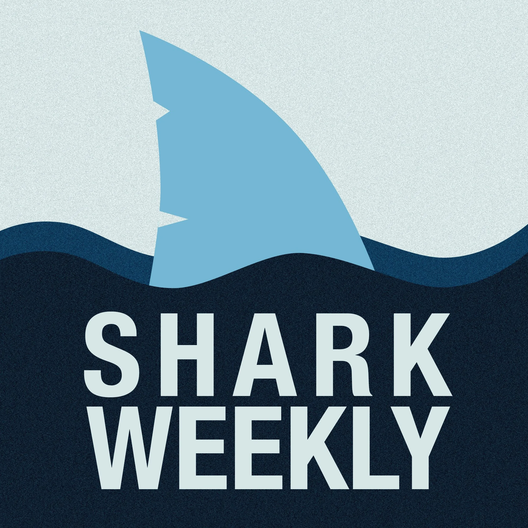 Art for a shark themed podcast