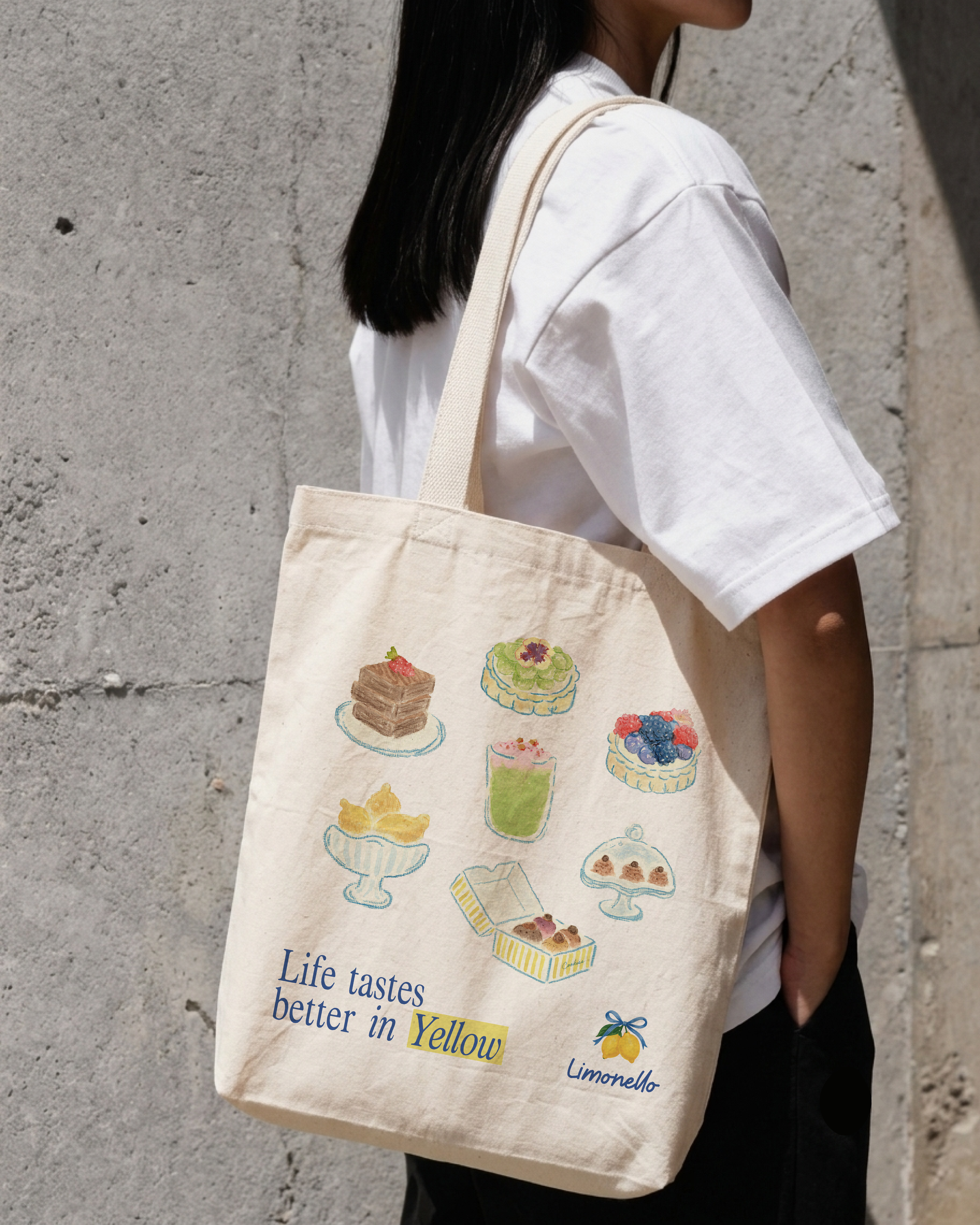 Tote bag Limonello Bakery
