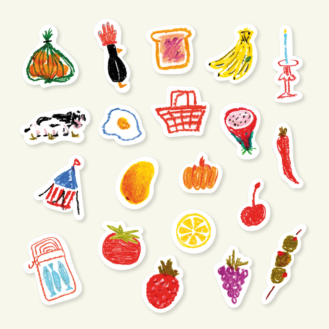 Stickers Mini Market