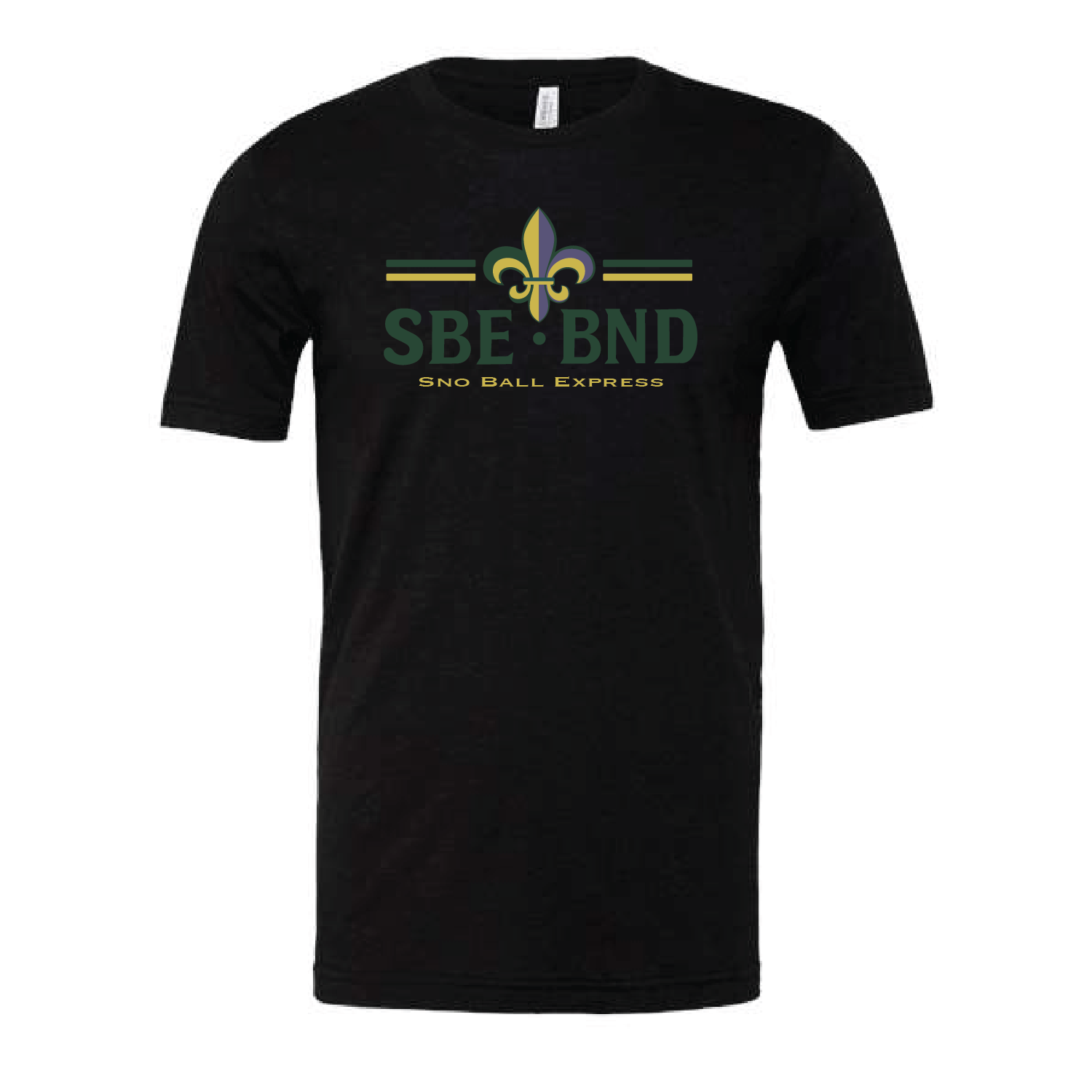 Black Tee, Vintage Teal Logo