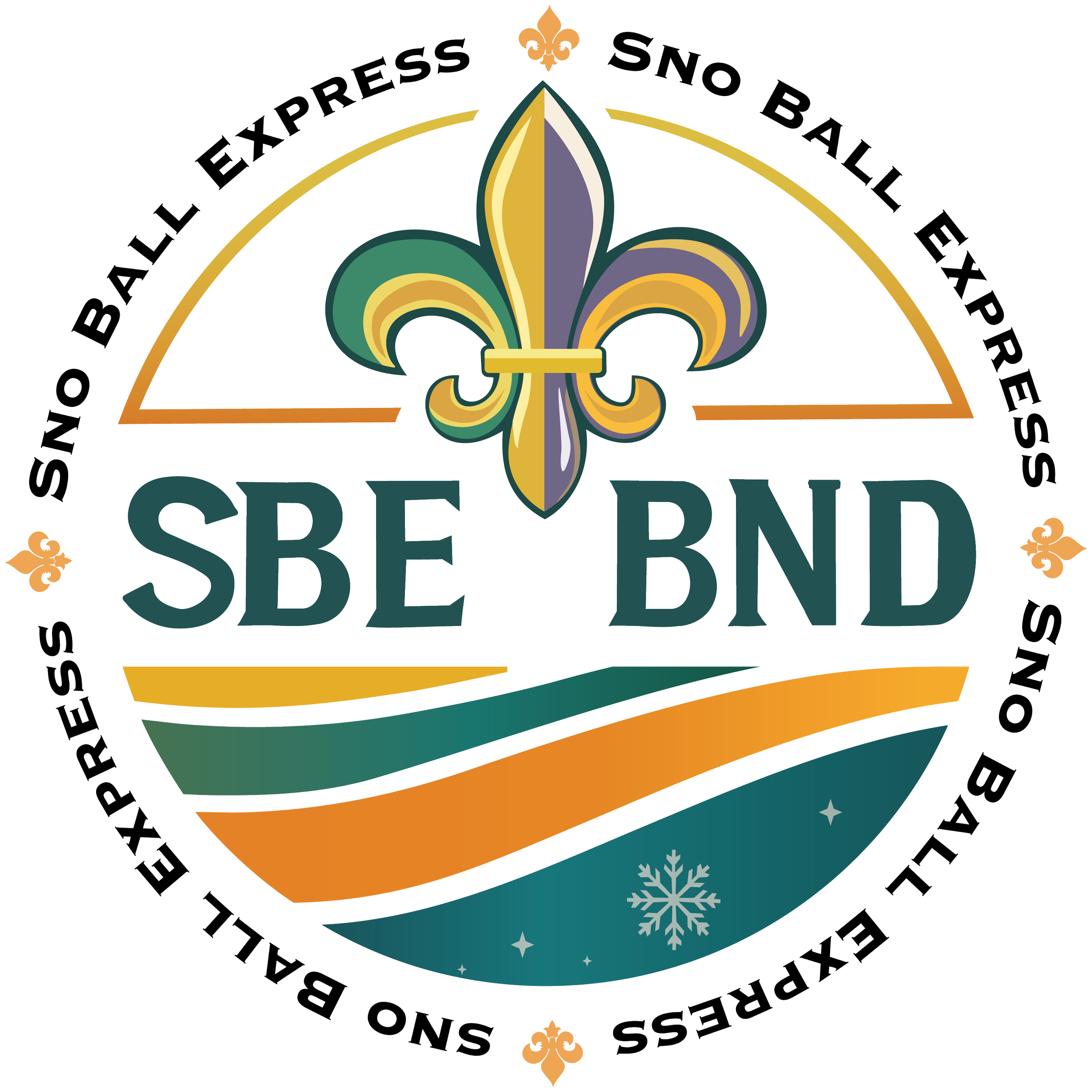 Round Secondary Logo (Sno Ball Express - round).png