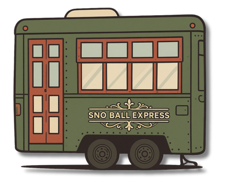 Sno Ball Express trolley