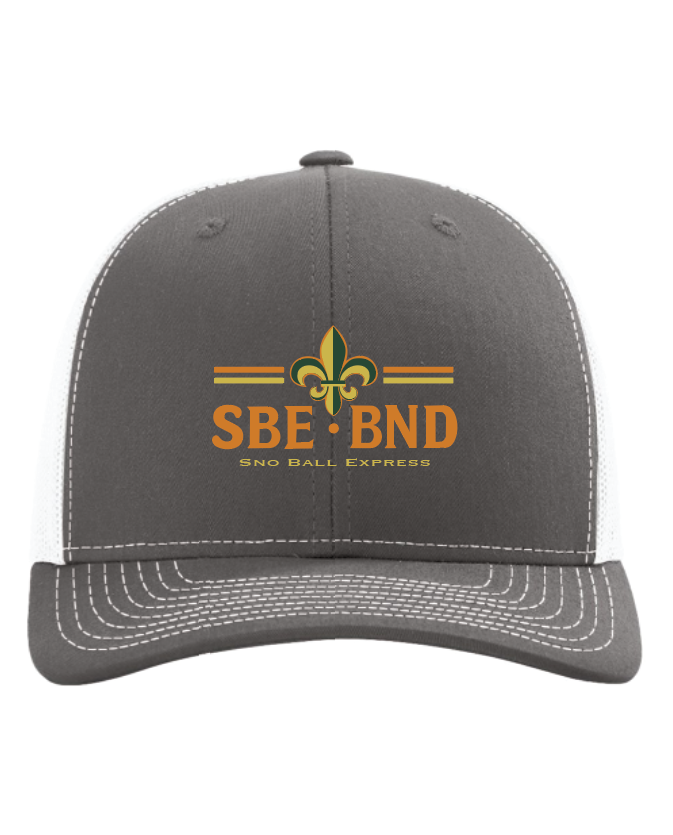 Charcole Trucker Hat - Orange & Yellow.png