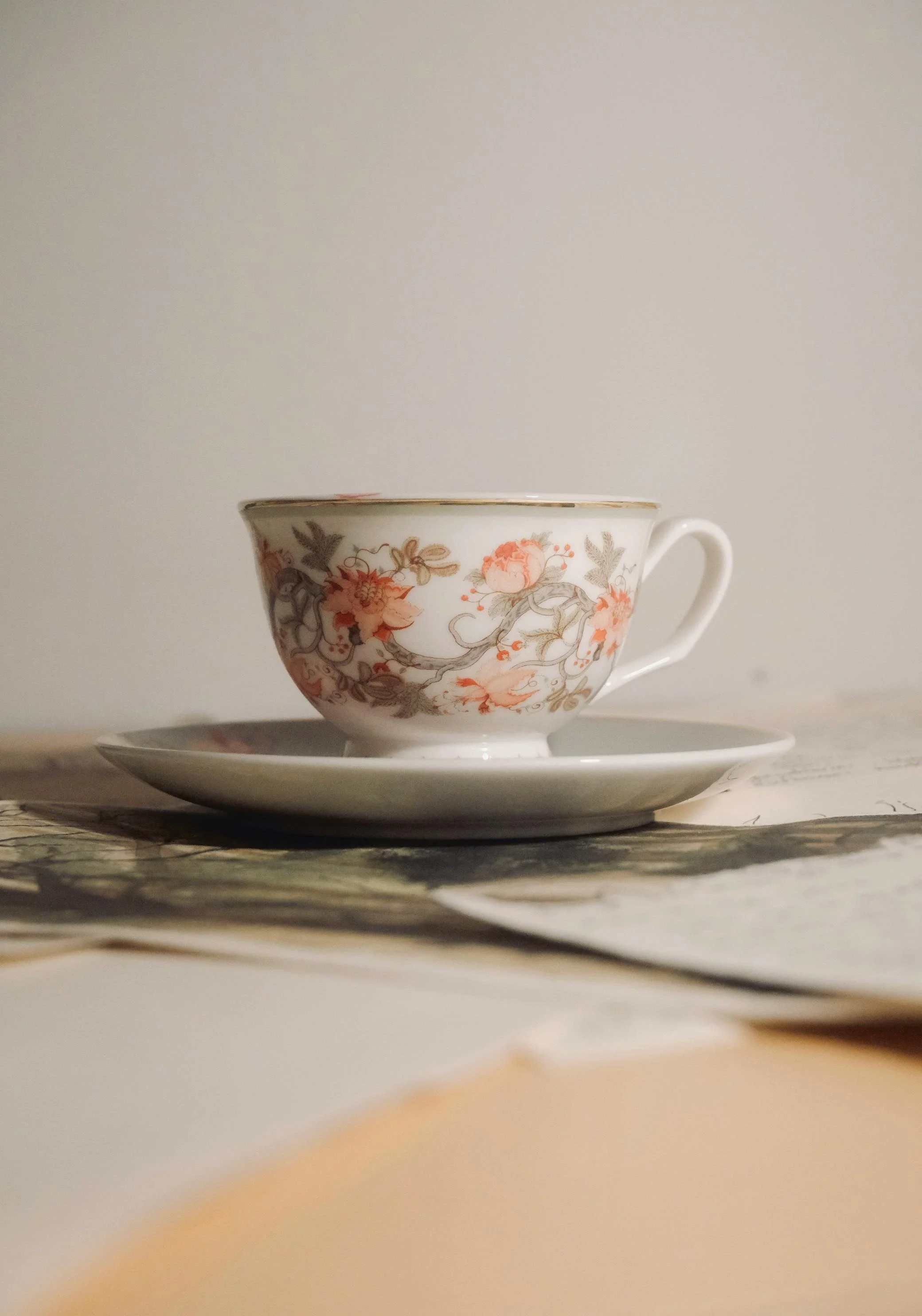 Quiet Moment | Teacup & Saucer