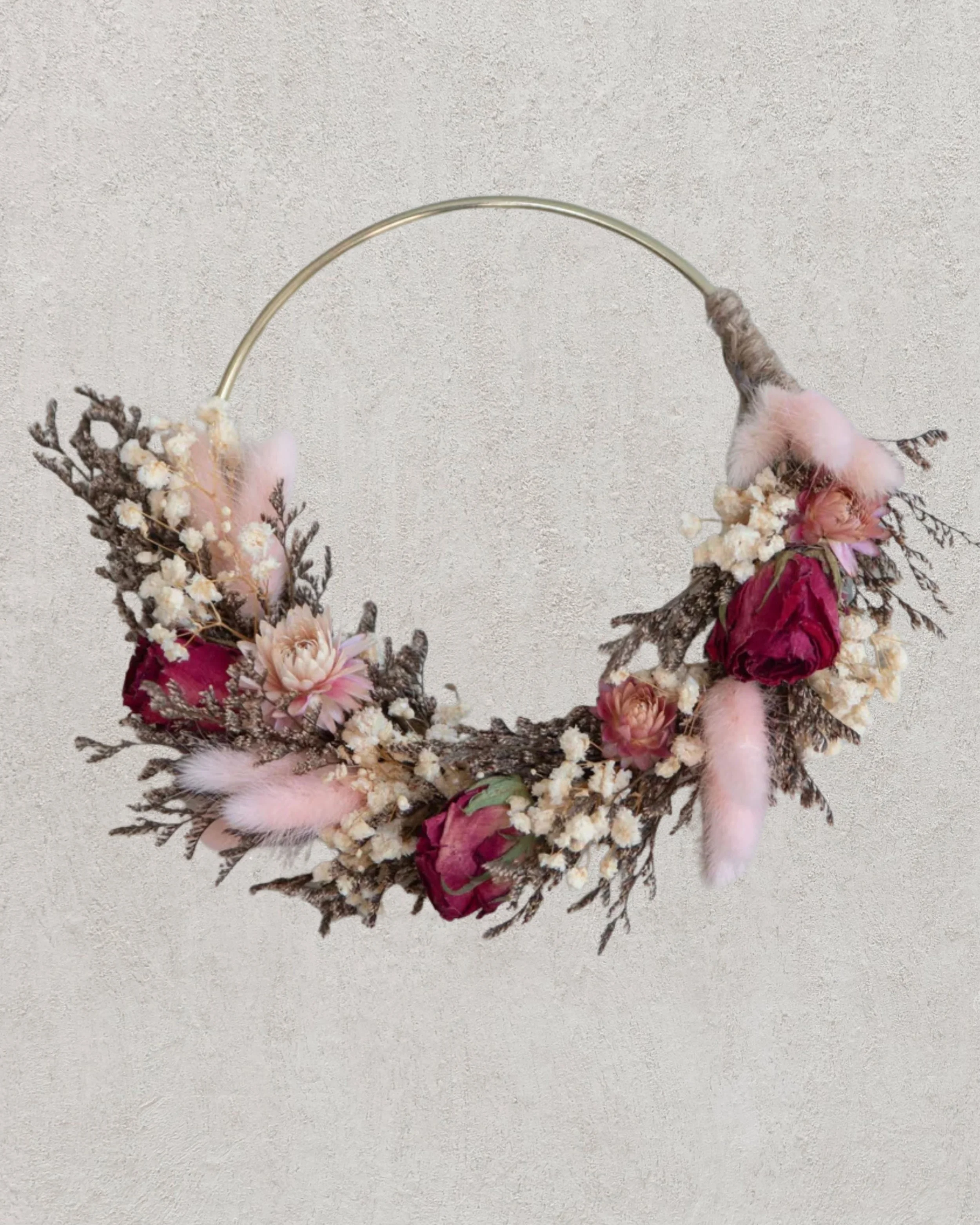 Blushing Bloom Wreath