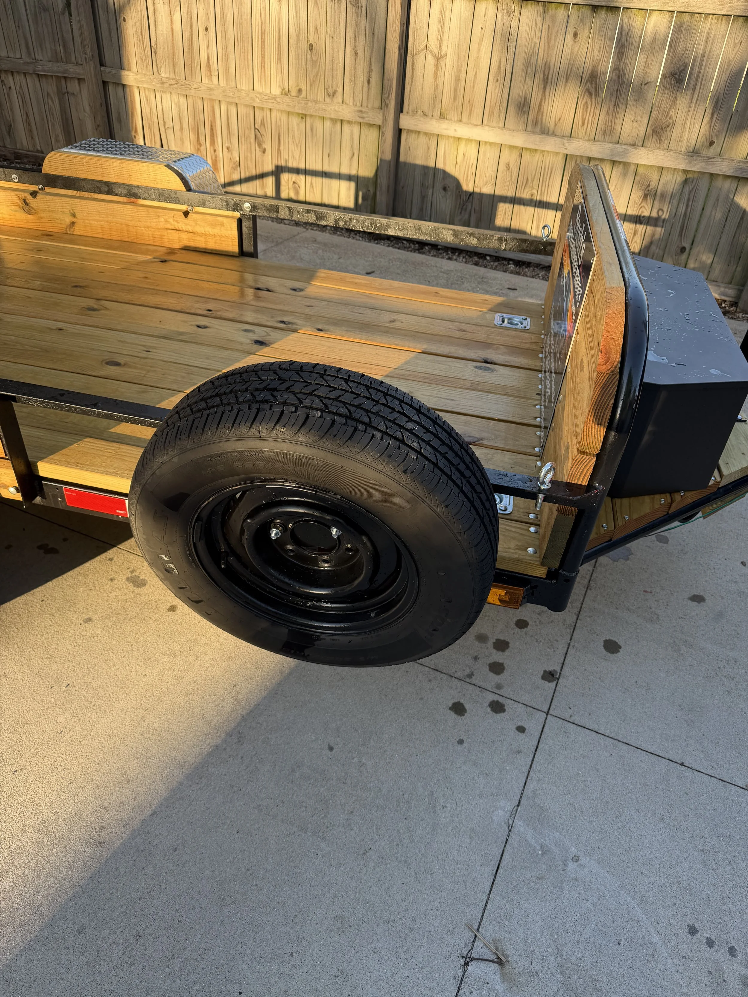 5x12 Trailer Spare Tire