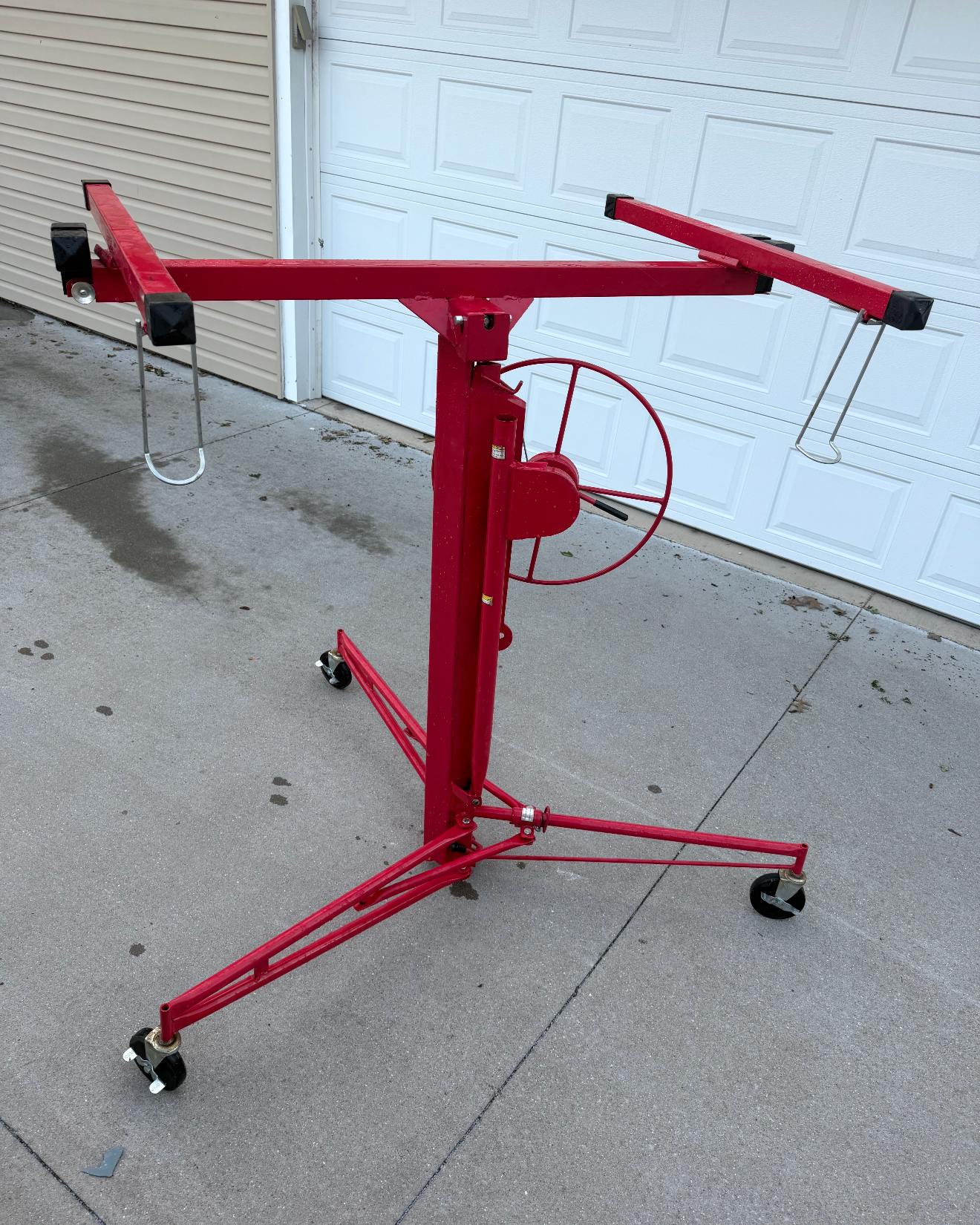 Drywall Lift: Front Folded