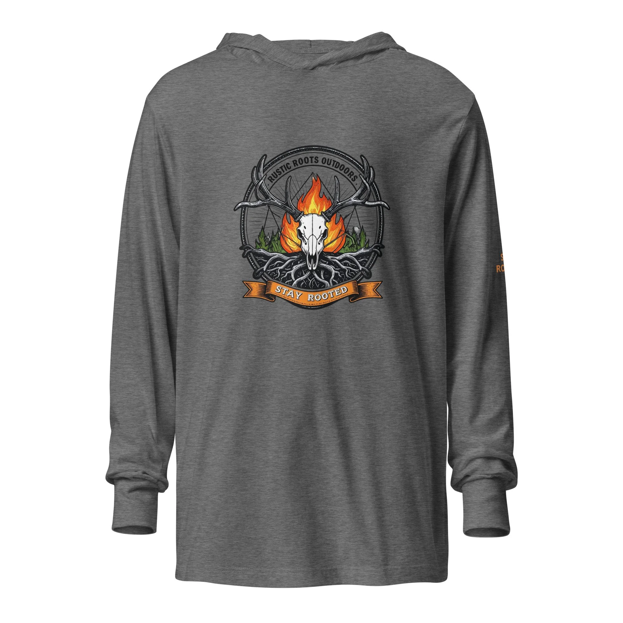 Rustic Roots Outdoors Hooded long-sleeve tee