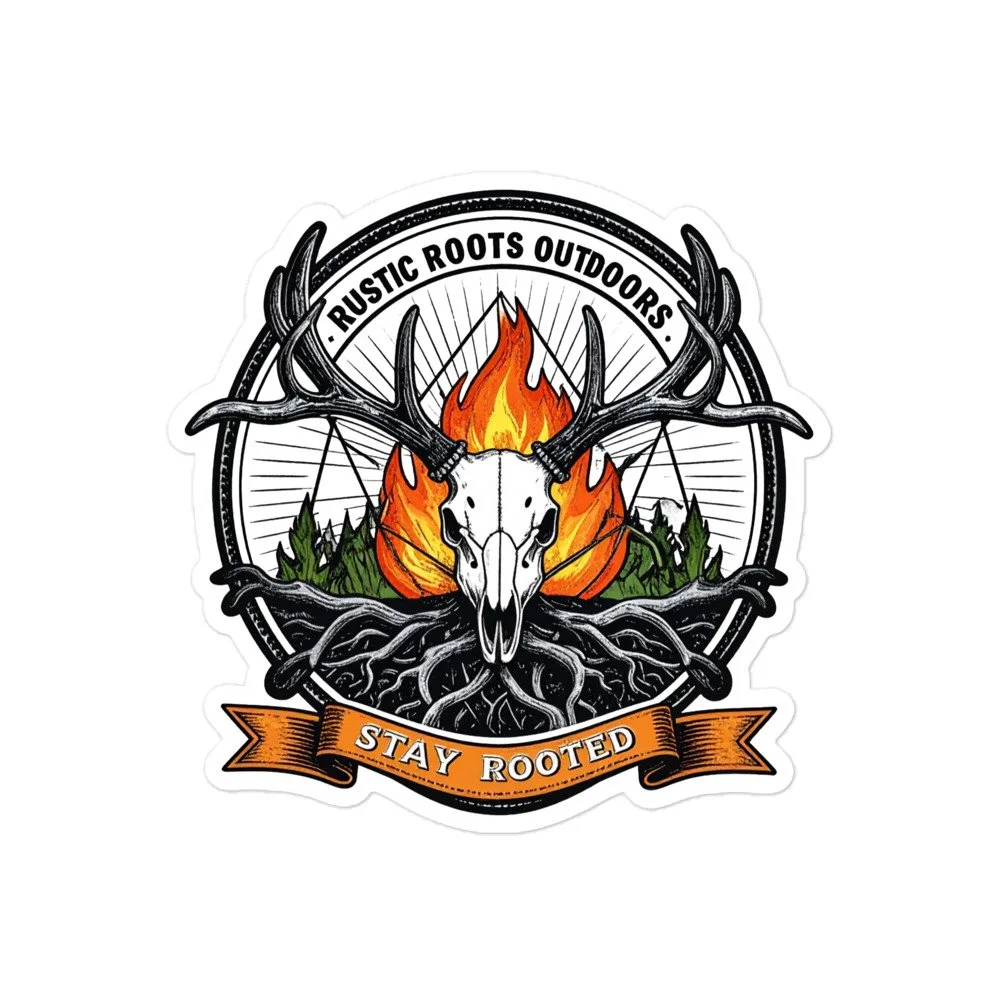 Rustic Roots Outdoors Bubble-free stickers