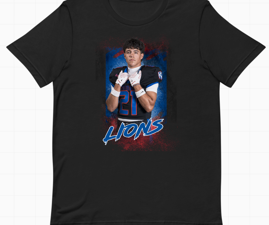 Little Lions Tee — #2 Grunge Splatter
