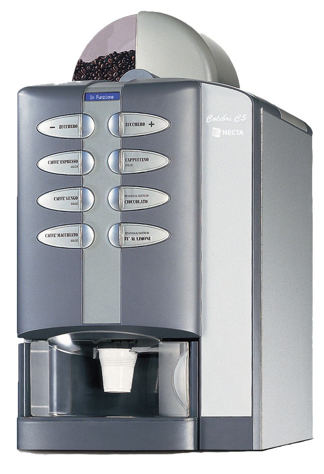 Máquina de café en grano modelo Colibrí