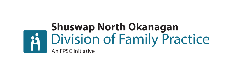Shuswap North Okanagan Division of Family Practice logo, a trusted local healthcare community partner of VSAN.