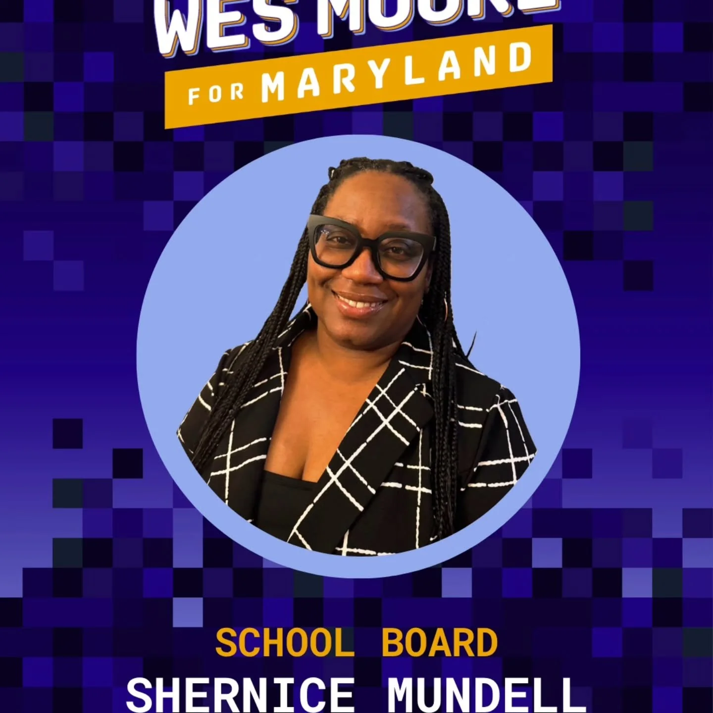 Thanks @iamwesmoore for the endorsement. I am committed to serving the students of Harford County!!

#shernice4schoolboard