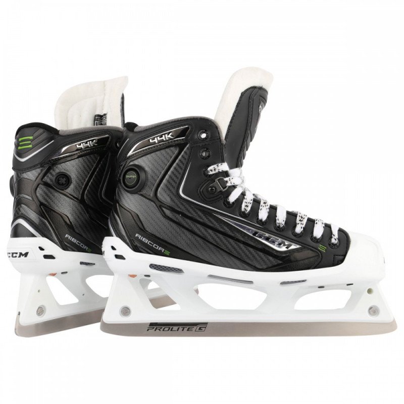CCM GOAL SKATES RIBCOR 44K SIZE 8 D