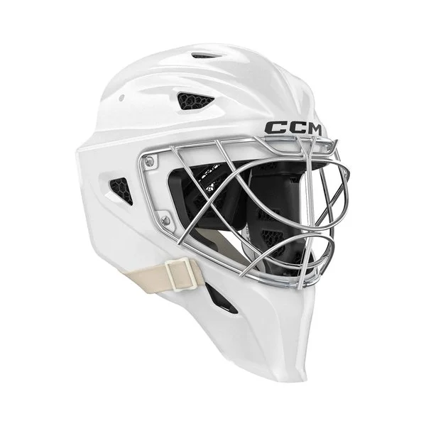 CCM GOAL MASK AXIS XF SR WHITE M