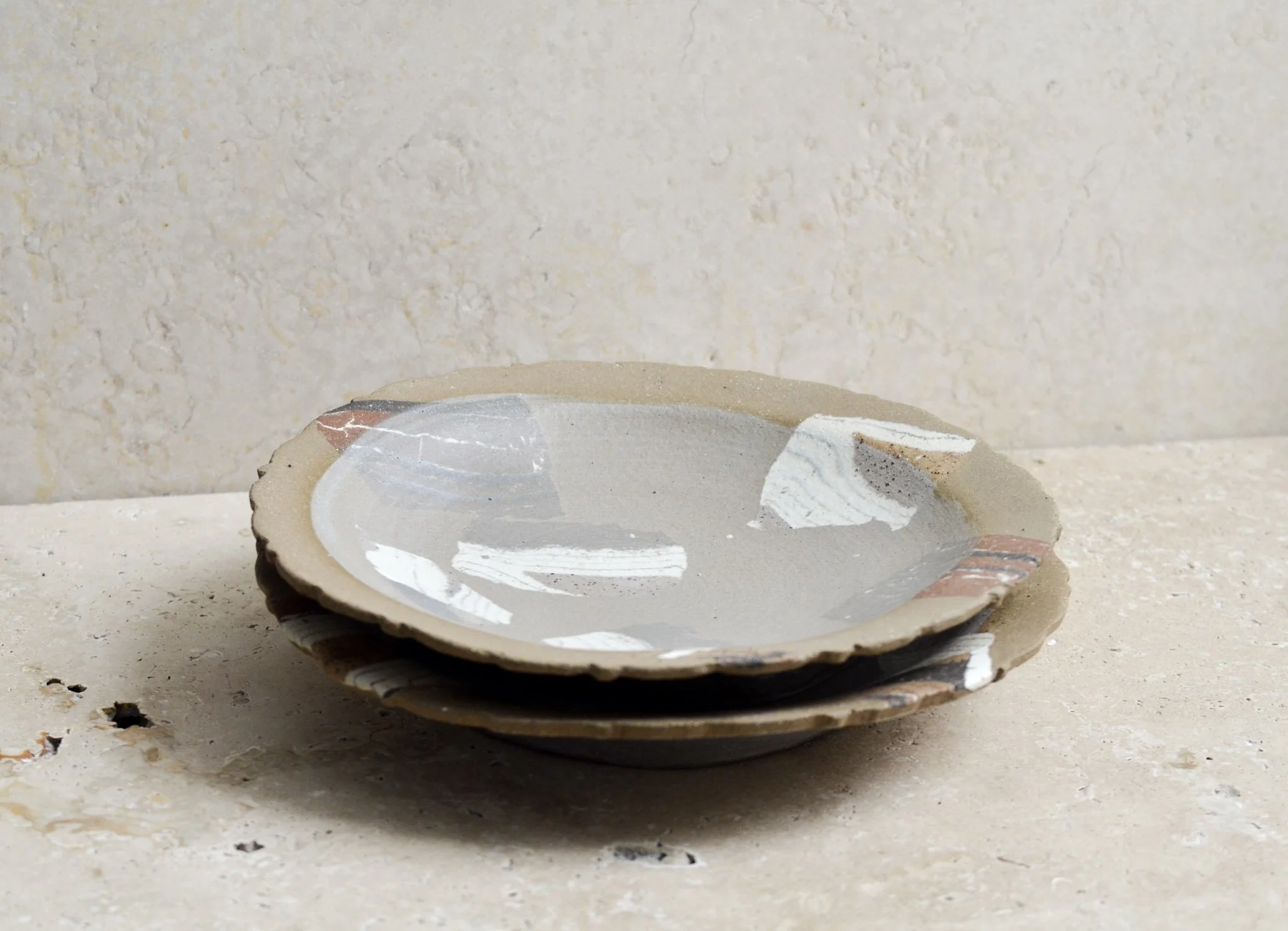 nerikomi plates