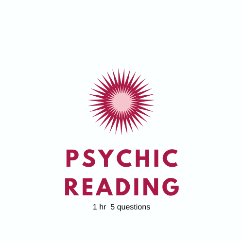 1-Hour Psychic Reading (Up to 5 Questions or One In-Depth Topic)
