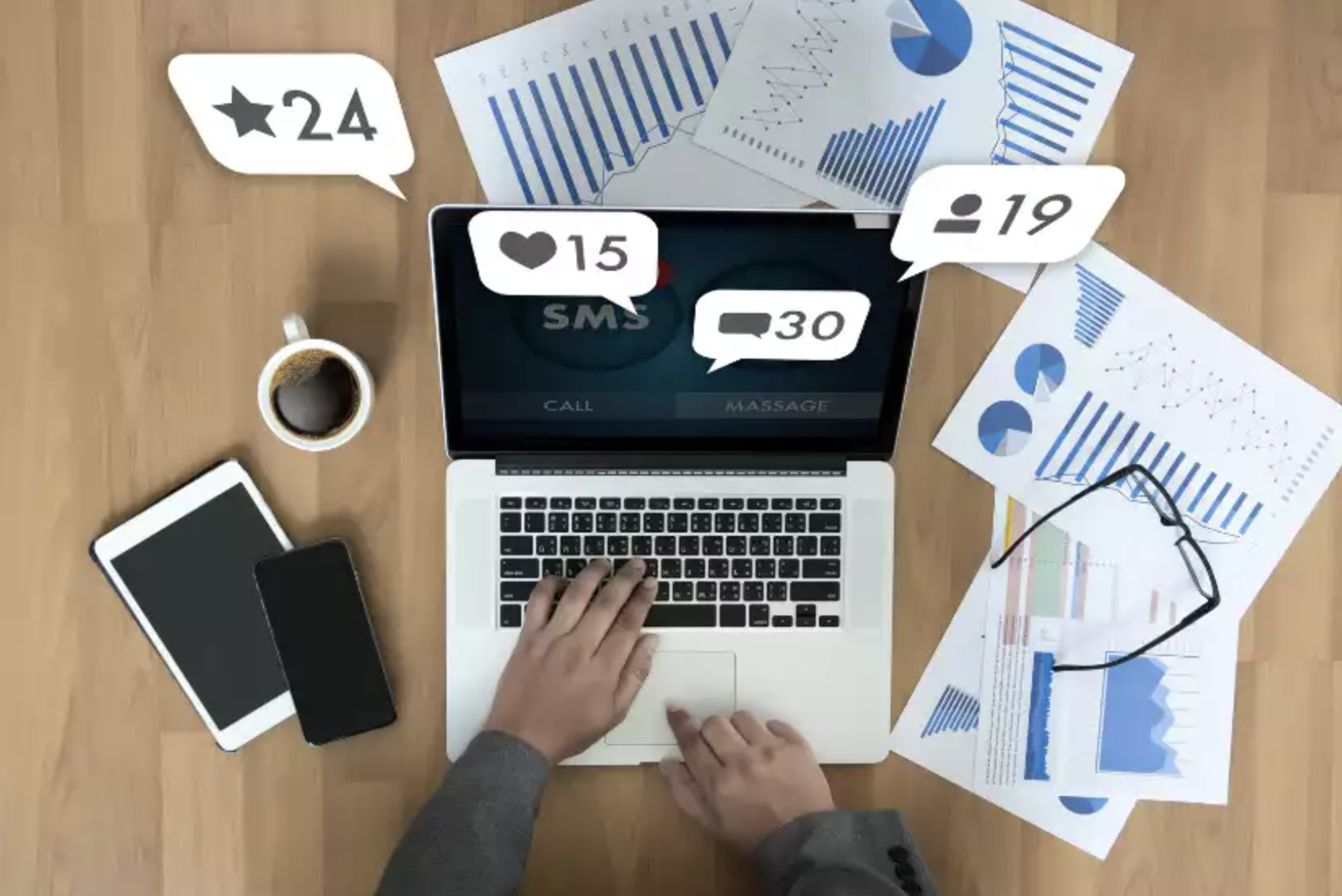 Social Media Management - $800 - $1,500/Month