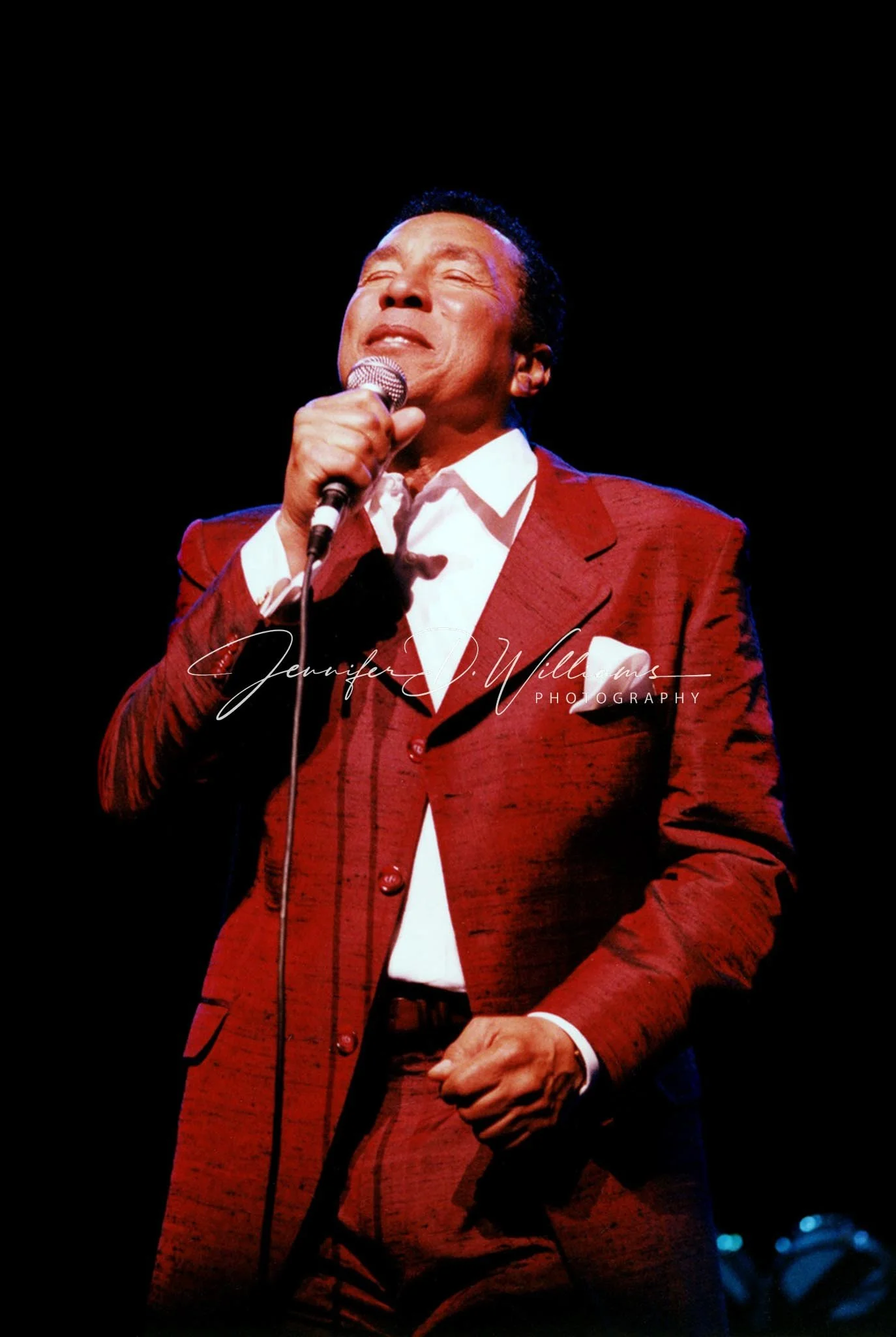 Smokey Robinson Arie Crown Theater April 2000