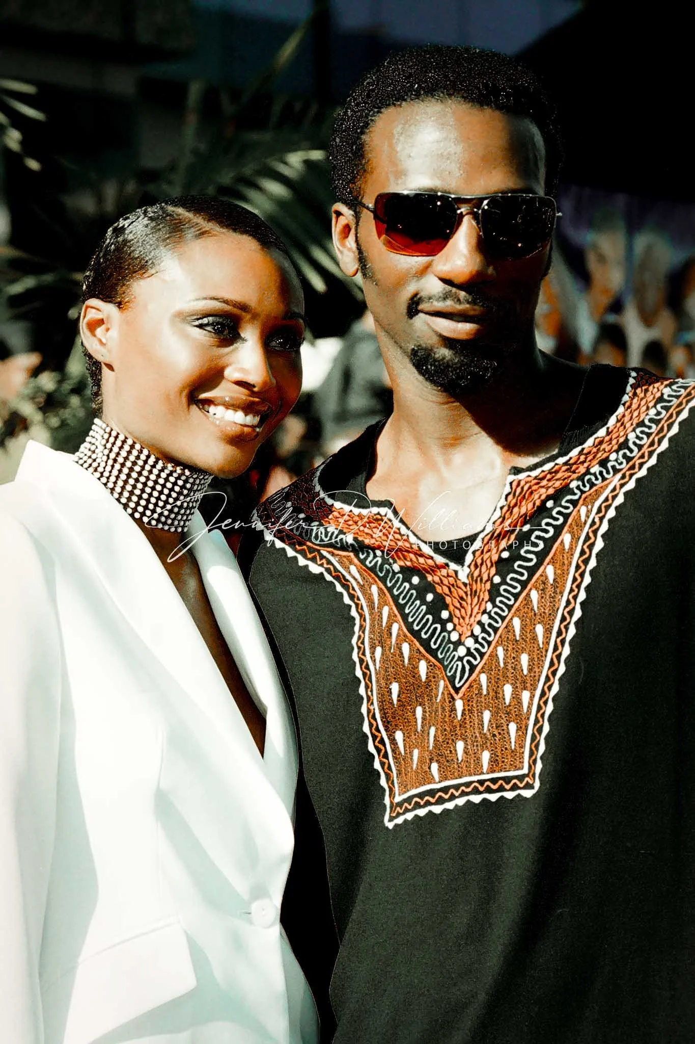 Cynthia Bailey and Leon BET Awards June 2002